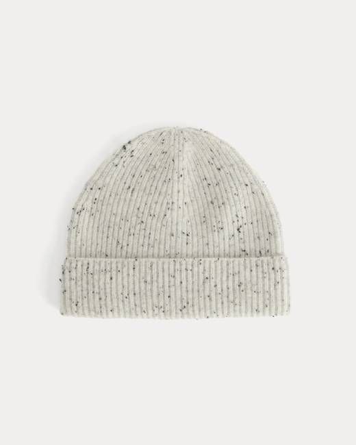 The Cashmere Ribbed Beanie | Frost Donegal