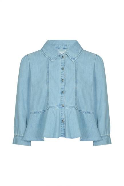 Tate Blouse In Summer Sky