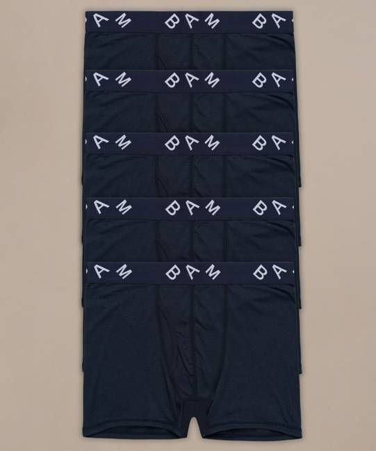 Regular Fitted Air Bamboo Boxers - 5 Pack