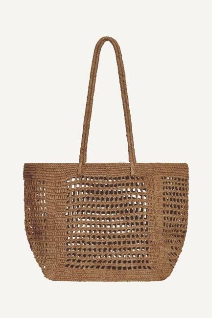 Ora Tote - Caramel Raffia