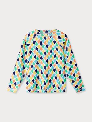 Kids Conch Harlequin Harbour Rash Vest