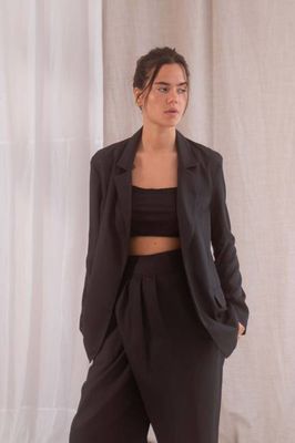 BLACK BLAZER JACKET - ARCHIVE SALE