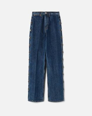Western High Rise Loose - Rustic Indigo Size 25