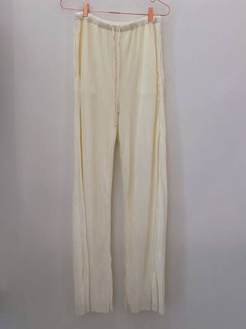 Sample Sale Raffa Pants in Cream Plissé