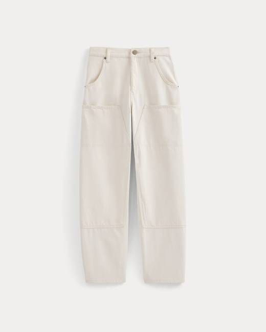Pull-On Carpenter Jean | Ecru