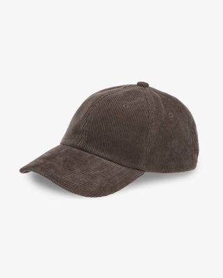 Organic Corduroy Cap - Coffee Brown