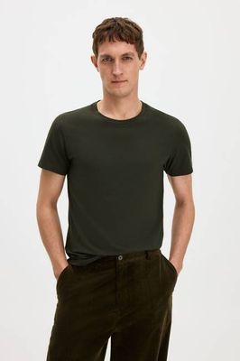 Stretch Cotton Tee