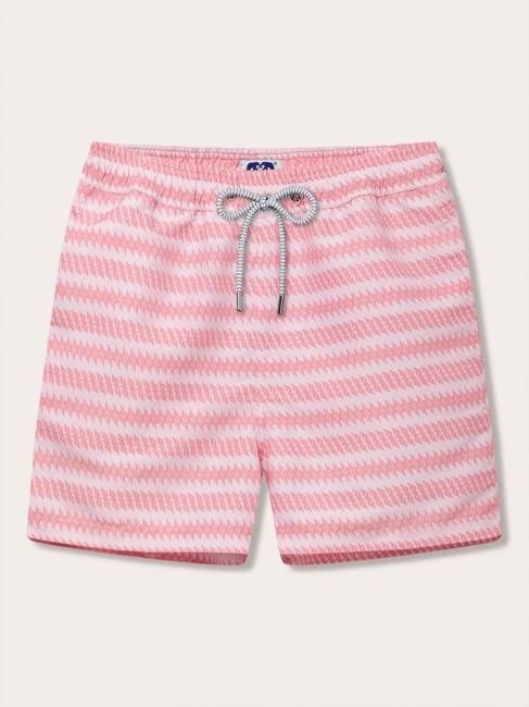 Men's Roseate Spoonbill Staniel Swim Shorts