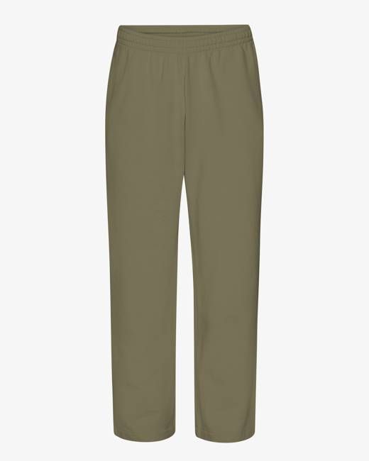 Organic Straight Leg Sweatpants - Dusty Olive