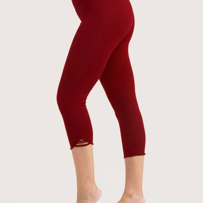 Bio Capri Feel Leggings chili rot - kaufen