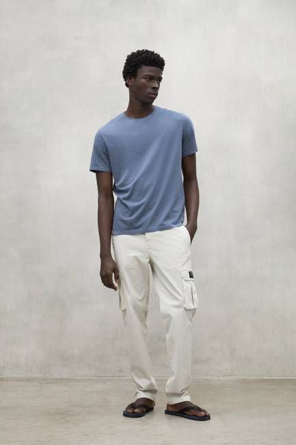 BLUE VENT T-SHIRT