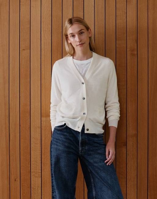The Summer Cardigan - Ecru