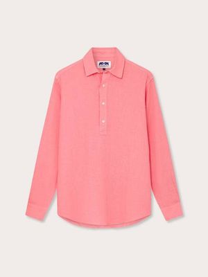Men's Watermelon Hoffman Linen Shirt
