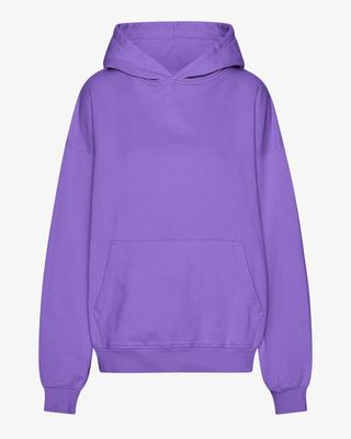Organic Oversized Hood - Ultra Violet