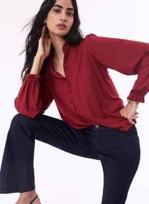 Sima Frill Detail Blouse