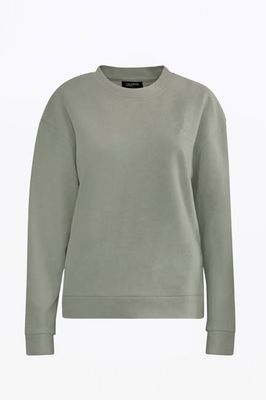 The Classic Organic Sweatshirt - Green Oversize