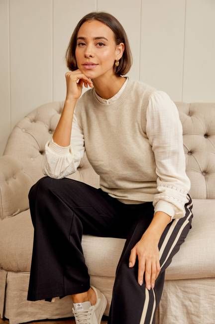 Tank, Blouse & Trousers