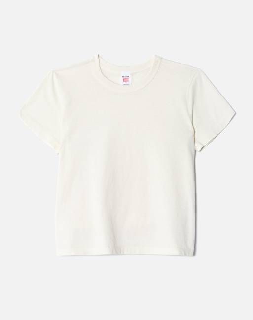 Hanes Boy Tee - Vintage White