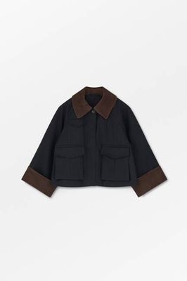 Gaby city jacket - Black/Brown