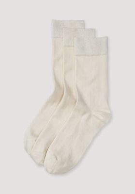 Men's socks in a pack of 3 made from organic cotton