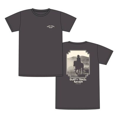 DEDICATED - T-Shirt Stockholm Dusty Trail Anthrazit