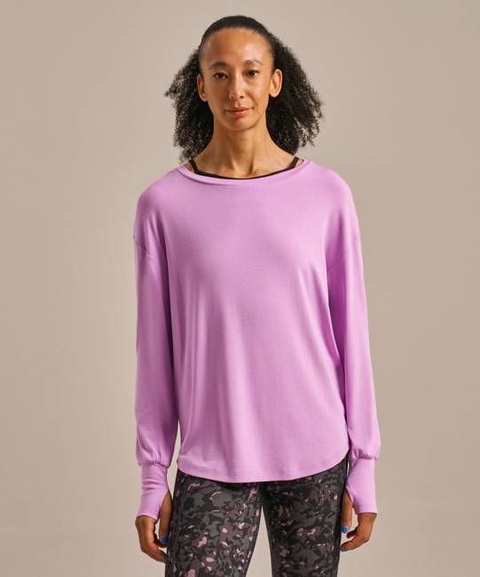 Luxe Longline Yoga Top