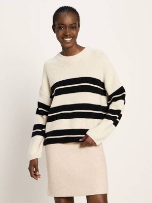 Streifenpullover (GOTS)