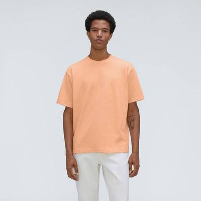 The Premium-Weight Relaxed Crew | Uniform | Apricot