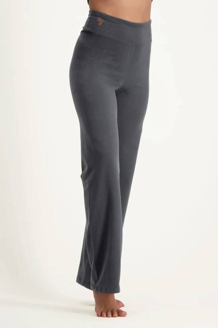 Agni High Waist Yoga Pants - Charcoal