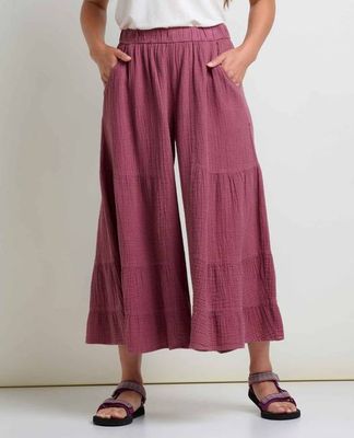 Tate Double Weave Palazzo Pant