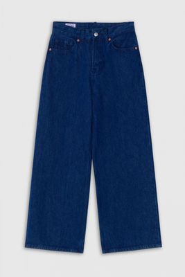 ELISABETH CROPPED | STANLEY SPACE BLUE RINSE