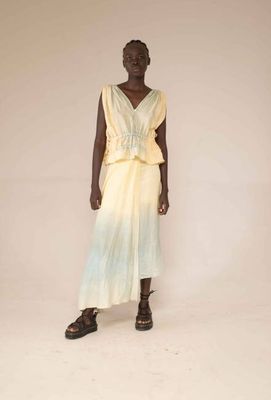 Wrap skirt - Ocean ombre