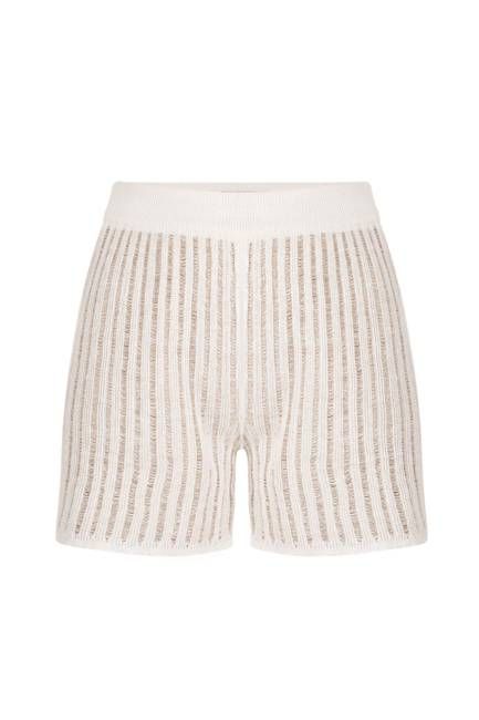 Sole 100% Linen Beach Shorts White