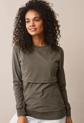 Maternity wide leg soft pants - Black