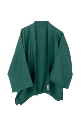 NEW! Wool Honeycomb Overlay Emerald
