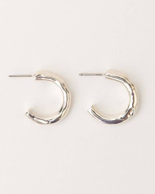MARESIA HOOPS S SILVER