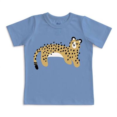 Short-Sleeve GRAPHIC Tee - Wildcat Lake Blue