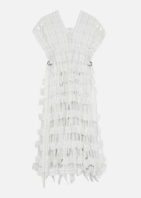 AIR BRAKE DRESS WHITE