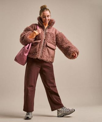 Fleecejacke für unterwegs