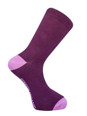 PUNCHY - GOTS Organic Cotton Socks Plum