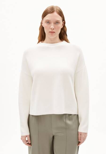 MERINAA LINKS LINKS SWEATER | light oatmilk