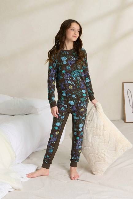 Kids Long Sleeve + Lounge Pant PJ Set