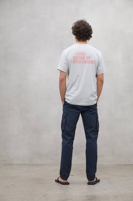REGENERATION T-SHIRT GREY AND PINK