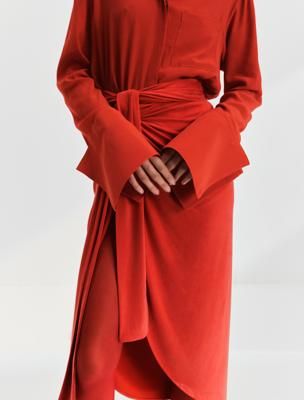 Silk clothing brand hot sale