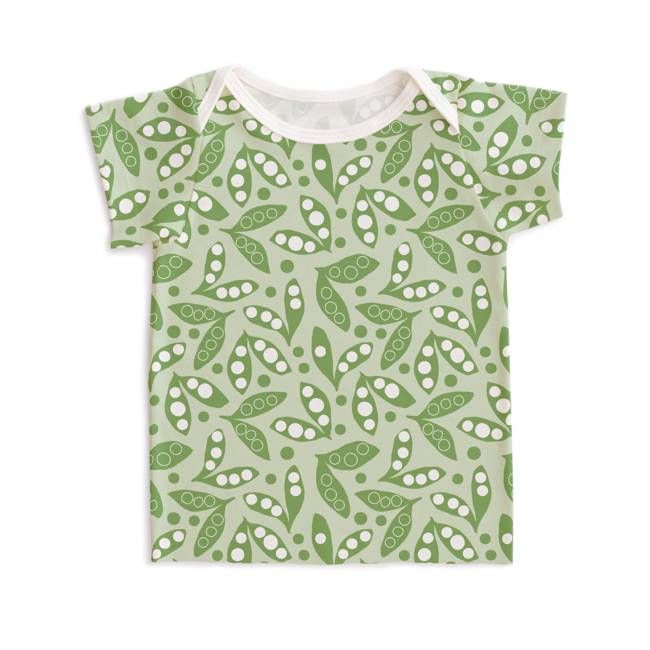Short-Sleeve Lap Tee - Snow Peas Green