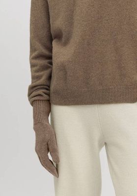 BetterRecycling pure cashmere finger gloves