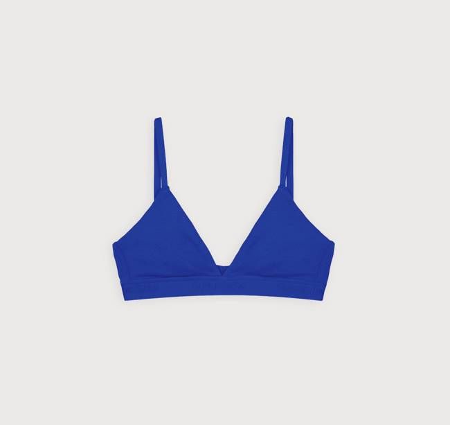 Core Rib Triangle Bralette