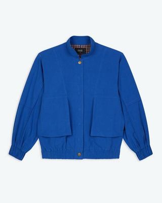 Lowie Cobalt Bomber Jacket