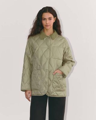 The Quilted Ranch Jacket | Eucalyptus