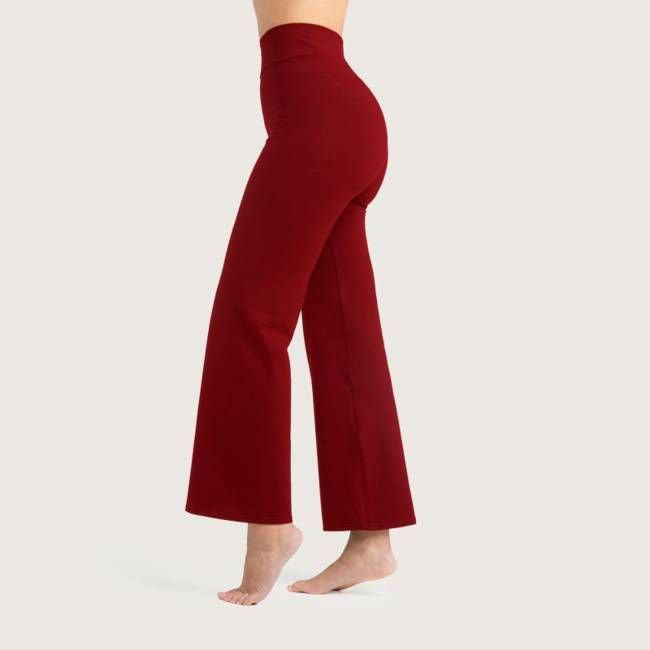 Yogahose Relaxed Fit chili (rot) - kaufen